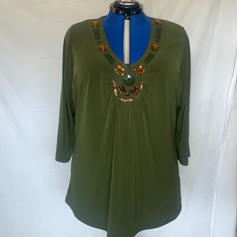 Ross Womens Blouse, 2X, Brand new with tags
